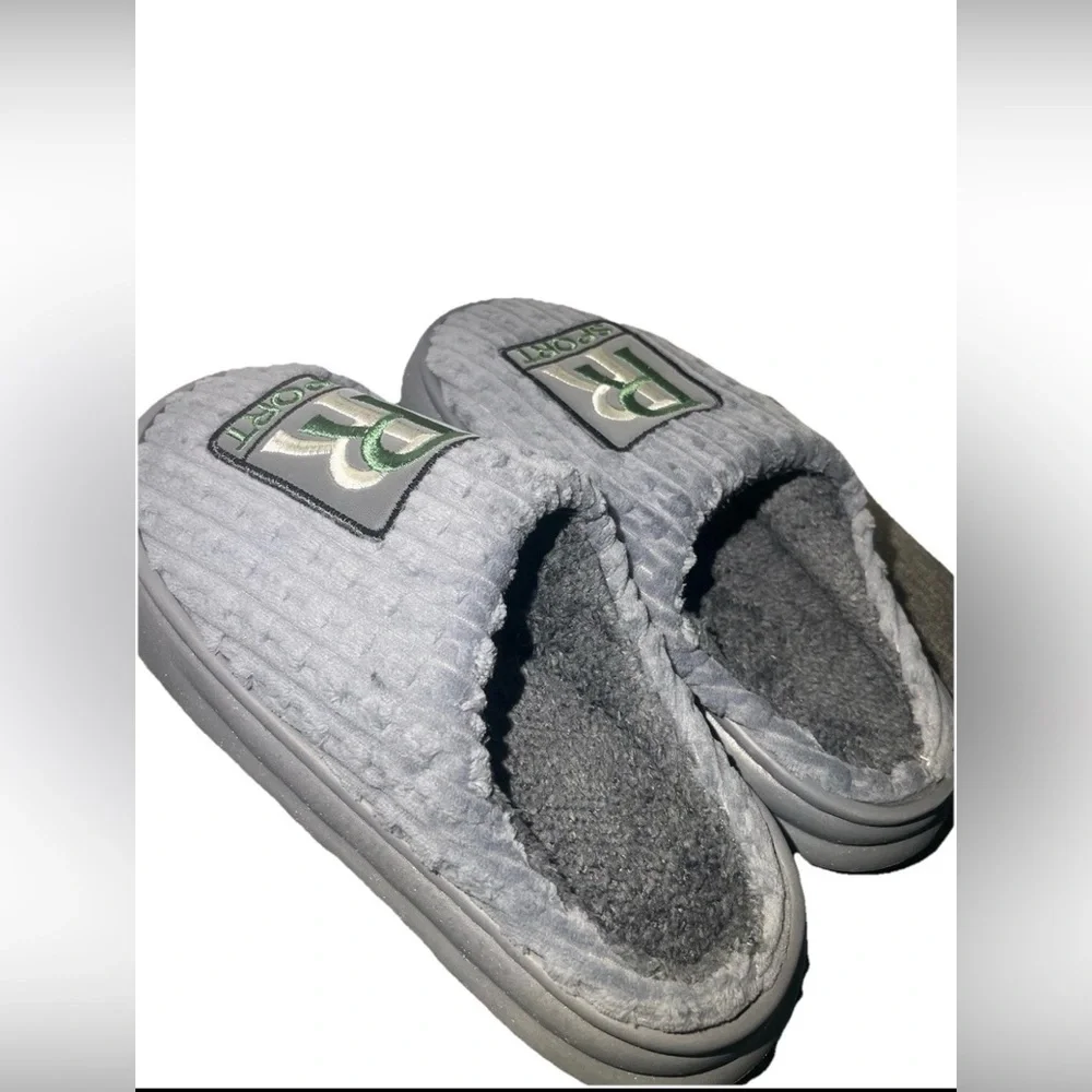 RR Rolls Royce Gray Quilted Men's Slip-On Loafers - Picture 2 of 3